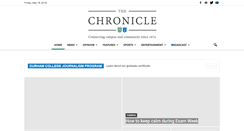 Desktop Screenshot of chronicle.durhamcollege.ca